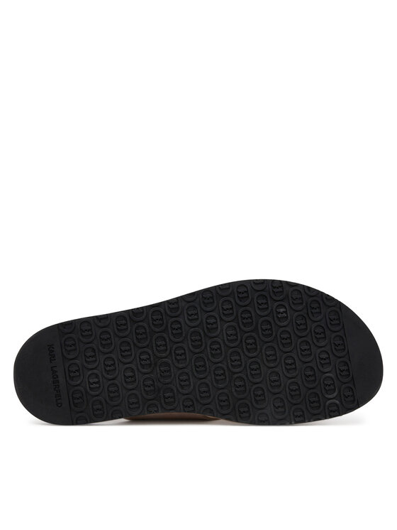 KARL LAGERFELD Шльопанці KARL LAGERFELD Kastor III KL70214 Бежевий