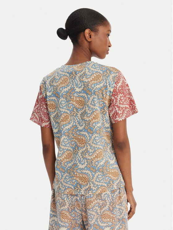 Weekend Max Mara Weekend Max Mara Camiseta Bussola 2615971022 Rojo Regular Fit