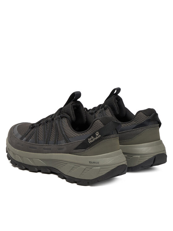 Jack Wolfskin Трекінгові черевики Jack Wolfskin Wild Hike Texapore Low M A65577 6156 Чорний