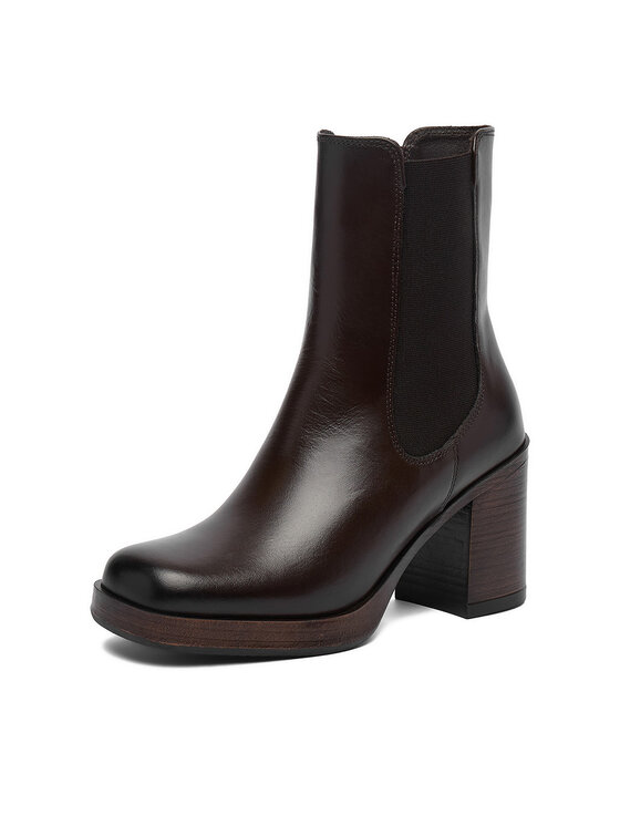 GINO ROSSI Botines Chelsea GINO ROSSI C-27740PE-PLATEAU Marrón oscuro