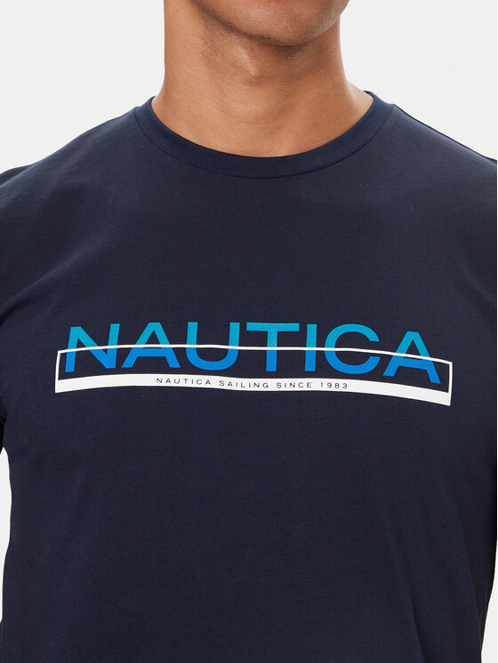 Nautica Nautica Camiseta Koa N1S03430 Azul marino Regular Fit
