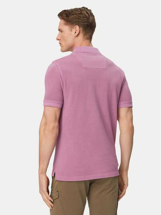 Aeronautica Militare Aeronautica Militare Polo 261PO1925UP00406 Morado claro Regular Fit