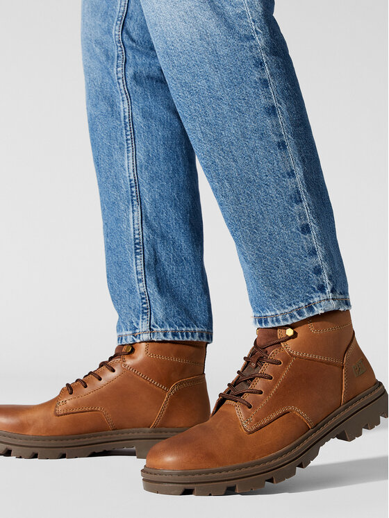 CAT Footwear Outdoorová obuv CAT Footwear Practitioner Mid P725844 Hnedá
