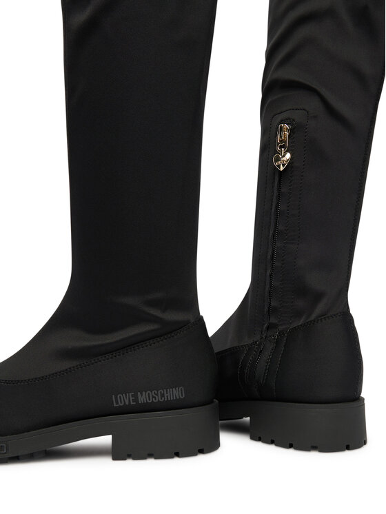 LOVE MOSCHINO Ботфорти LOVE MOSCHINO JA26074G0NIM0000 Чорний