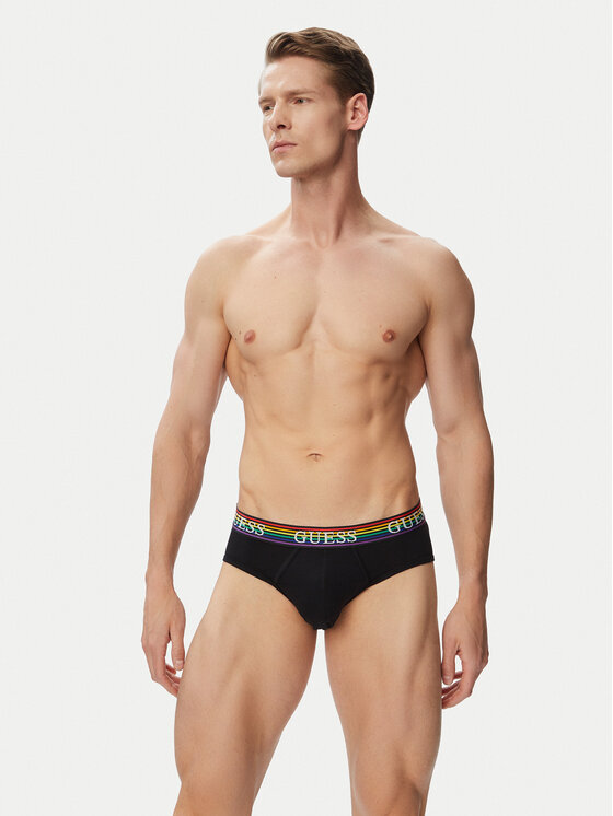 Guess Guess Alsónadrág szett U6GG30 KCD31 Fekete