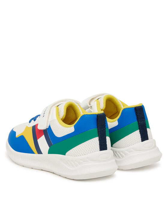 Tommy Hilfiger Superge Tommy Hilfiger Flag Low Cut Lace-Up/Velcro T1X9-34369-1843 M Pisana