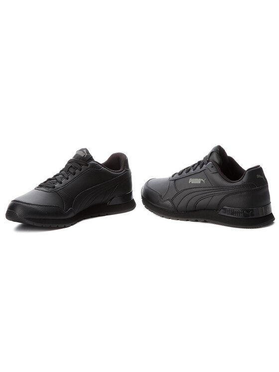 Puma Снікерcи Puma St Runner V2 L Jr 366959 01 Чорний