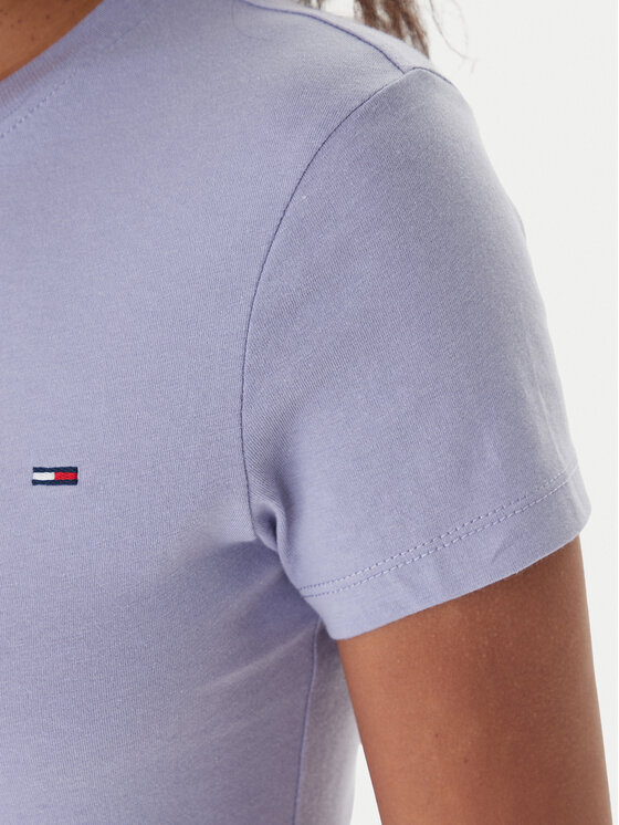 Tommy Jeans Tommy Jeans Camiseta DW0DW20459 Azul Slim Fit