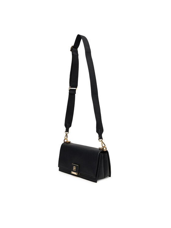 Tommy Hilfiger Geantă Tommy Hilfiger Her Med Crossover AW0AW17726 Negru
