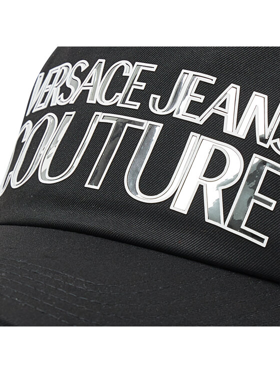 Versace Jeans Couture Cepure ar nagu Versace Jeans Couture 72VAZK14 Melns