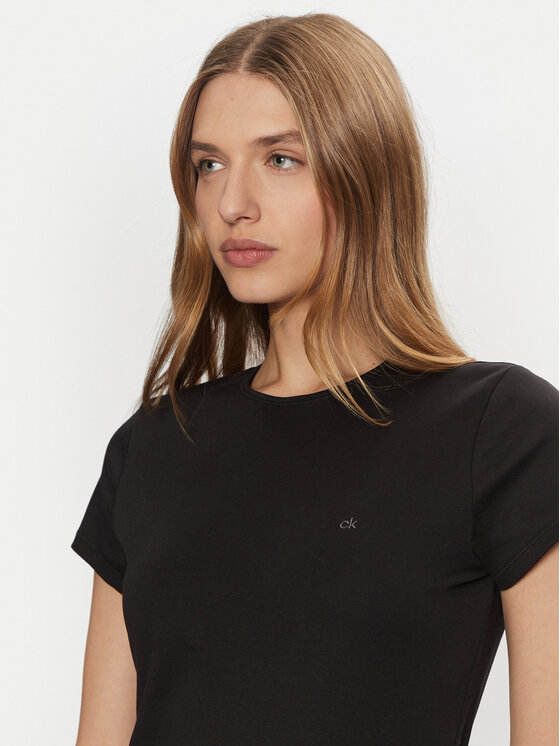 Calvin Klein Calvin Klein T-shirt K20K208049 Nero Slim Fit