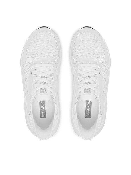 Clarks Снікерcи Clarks Clarks Pace. 26184668 Білий