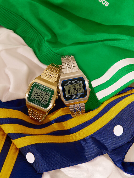 adidas Originals Hodinky adidas Originals Street Digital Two AOST22071 Zlatá