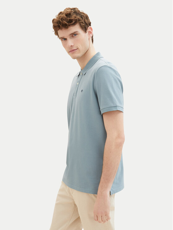 Tom Tailor Tom Tailor Polo 1027713 Zelena Regular Fit