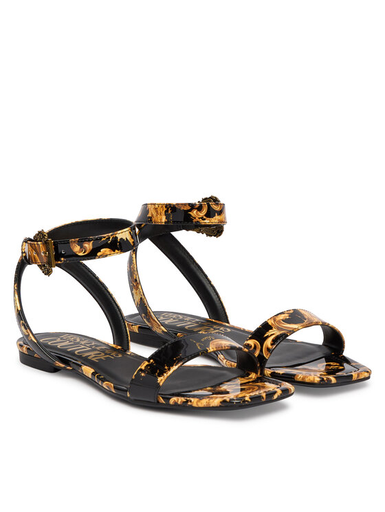Versace Jeans Couture Босоніжки Versace Jeans Couture 80VA3S61 ZS366 G89 Чорний
