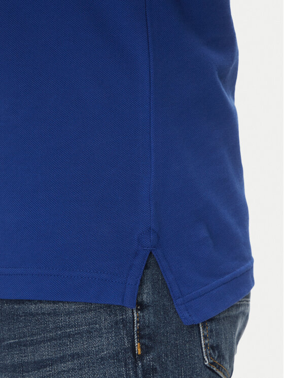 Tommy Hilfiger Tommy Hilfiger Polo majica 1985 MW0MW17771 Modra Slim Fit