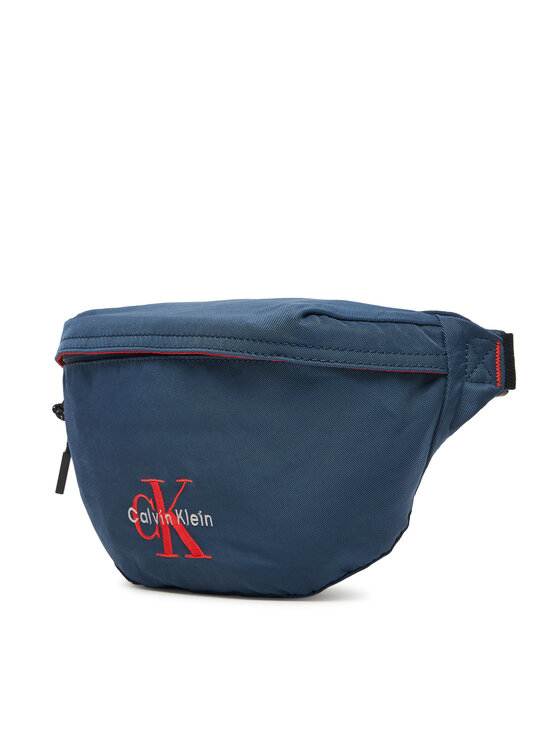 Calvin Klein Borsetă Calvin Klein Bold Waistbag LV04D3116G Bleumarin