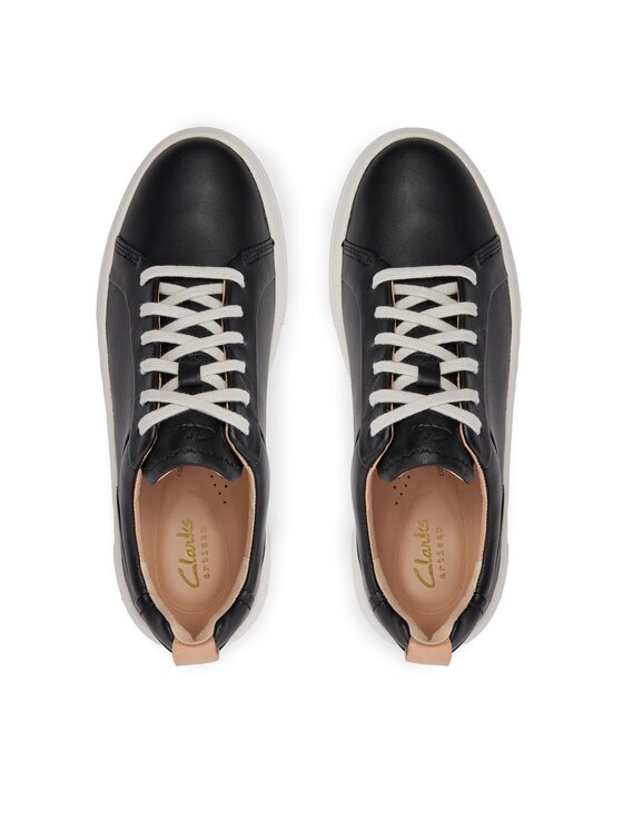 Clarks Сникърси Clarks Hollyhock Walk 26176307 Черен
