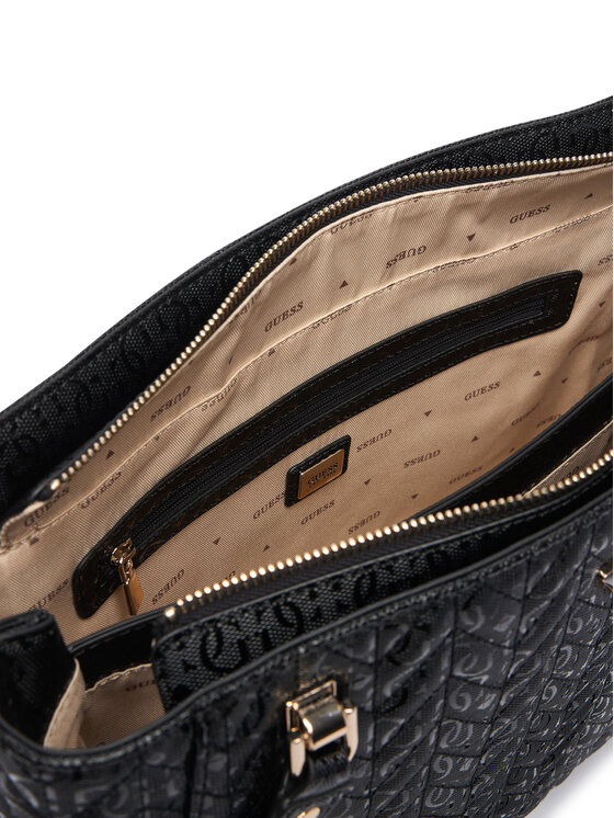 Guess Geantă Guess Stacey HWGG97 41250 Negru