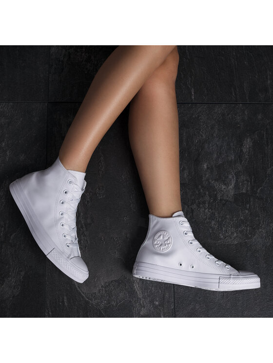 Converse Кеди Converse Ct A/S Lthr Hi 1T406 Білий