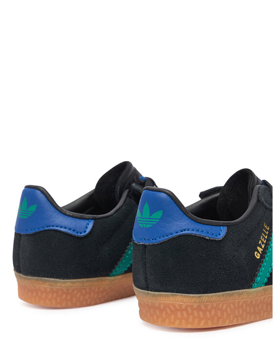 adidas Снікерcи adidas Gazelle Comfort Closure Elastic Lace KI7139 Чорний