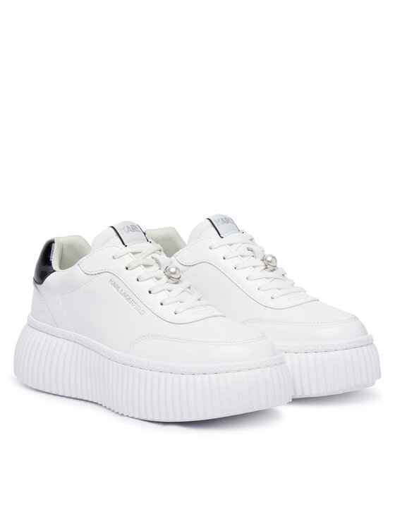 KARL LAGERFELD Снікерcи KARL LAGERFELD KL42377T Білий