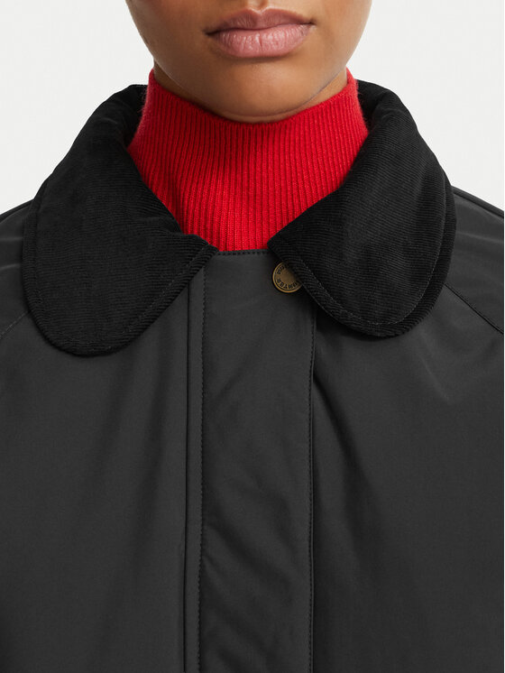 Hunter Hunter Télikabát HARW0001262 Fekete Regular Fit