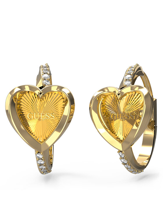 Guess Kolczyki Guess JUBE04 613JW Złoty