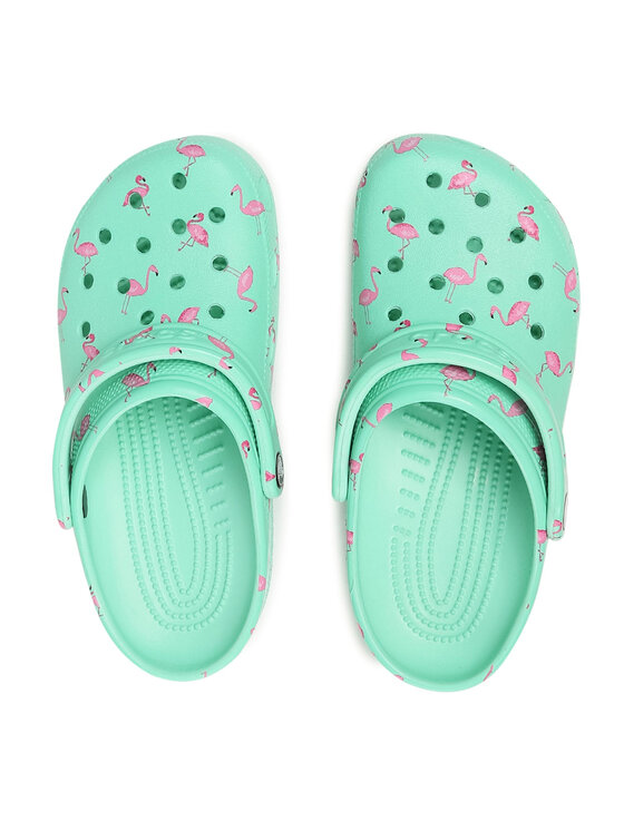 Crocs Iešļūcenes Crocs Classic Vacay Vibes Clog 206375 Zaļš
