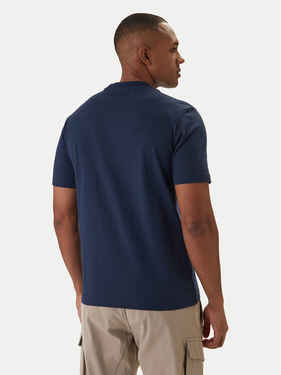 Napapijri Napapijri Camiseta Lodestar NP0A4FGY Azul marino Regular Fit