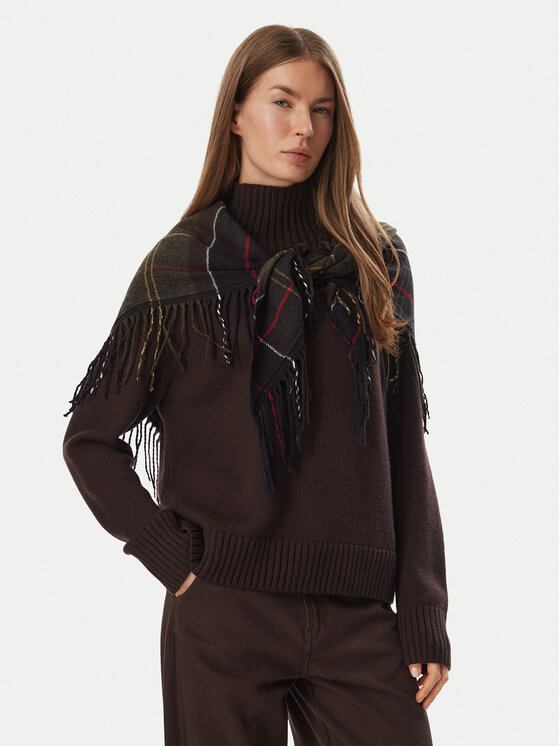Barbour Eșarfă Barbour LSC0499TN11 Verde închis