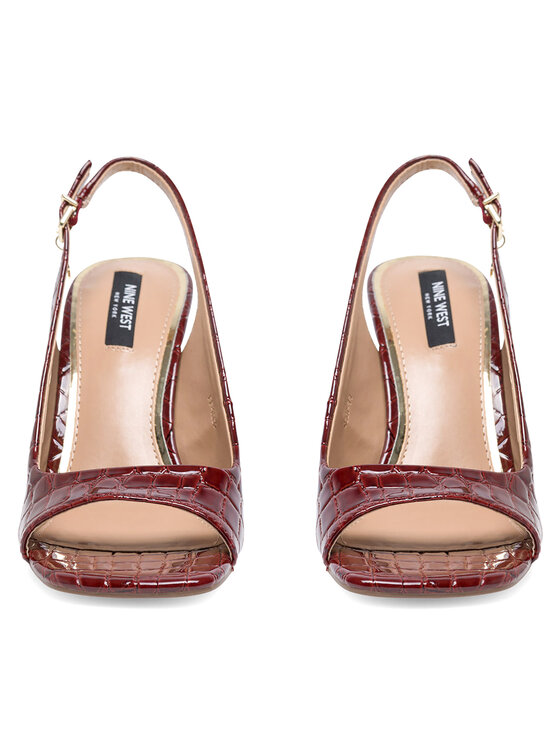 Nine West Basutės Nine West FF-1065 Raudona