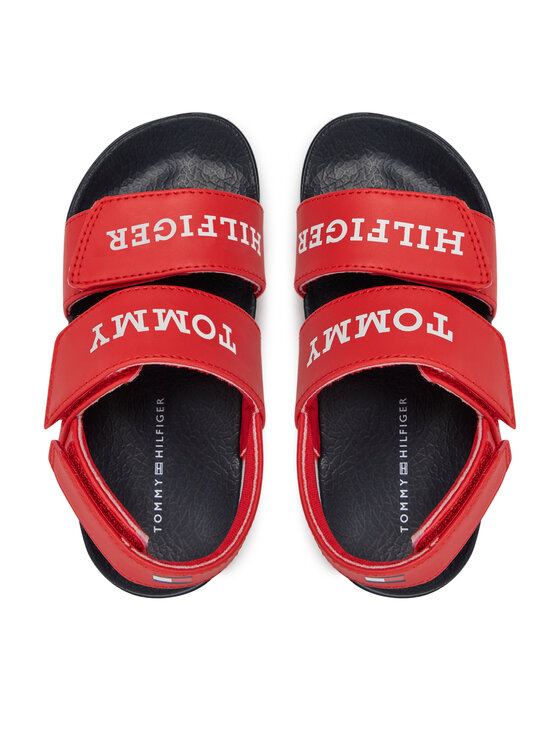 Tommy Hilfiger Sandali Tommy Hilfiger T1B2-33453-1172 S Rosso