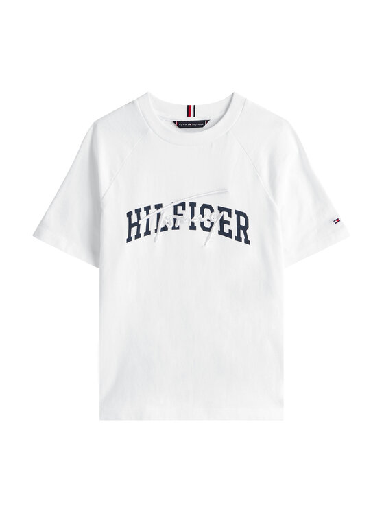 Tommy Hilfiger Tommy Hilfiger Camiseta KB0KB09726 Blanco Regular Fit