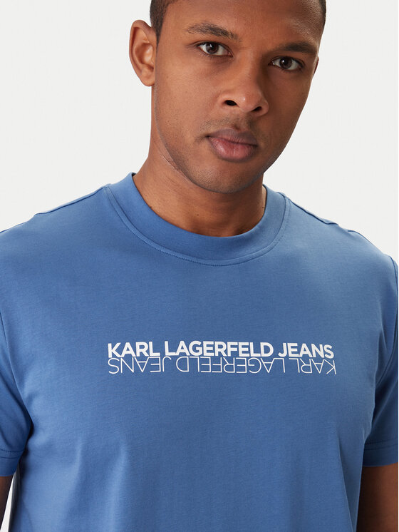 Karl Lagerfeld Jeans Karl Lagerfeld Jeans Camiseta B1M17063 Azul Regular Fit