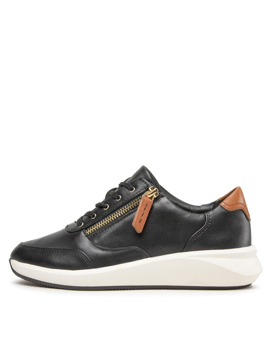 Clarks Sportcipők Clarks Un Rio Zip 261680184 Fekete