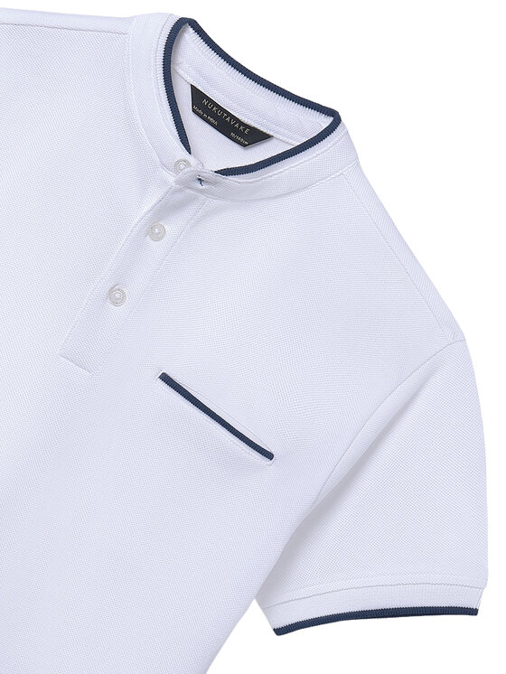 Mayoral Mayoral Polo 6163 Blanco Regular Fit