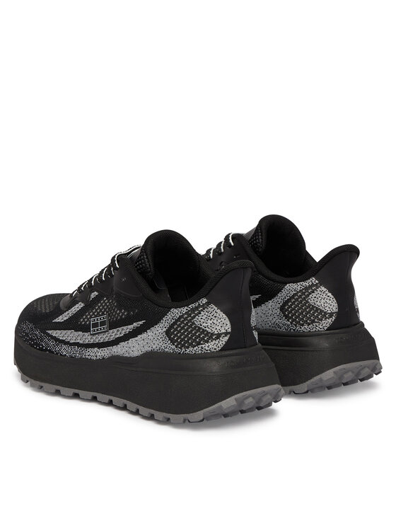 Tommy Jeans Tenisice Tommy Jeans Tjw Sporty Knit Runner EN02962 Crna