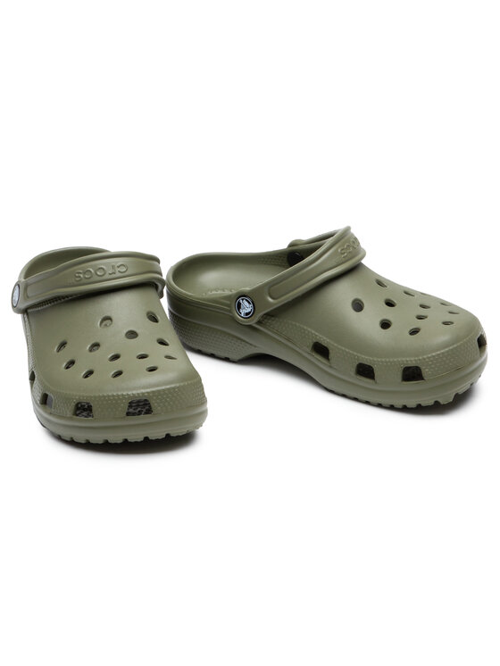 Crocs Шльопанці Crocs Classic 10001 Зелений