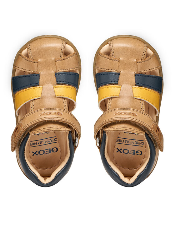Geox Sandały Geox B Sandal Macchia Boy B254VA 0CL78 CT6F4 Brązowy