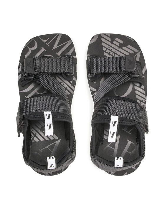 Emporio Armani Sandales Emporio Armani X4P113 XN170 K001 Melns