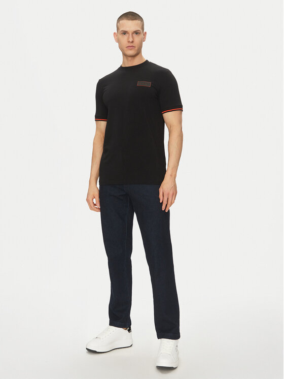 KARL LAGERFELD KARL LAGERFELD Majica 755020 552221 Črna Regular Fit