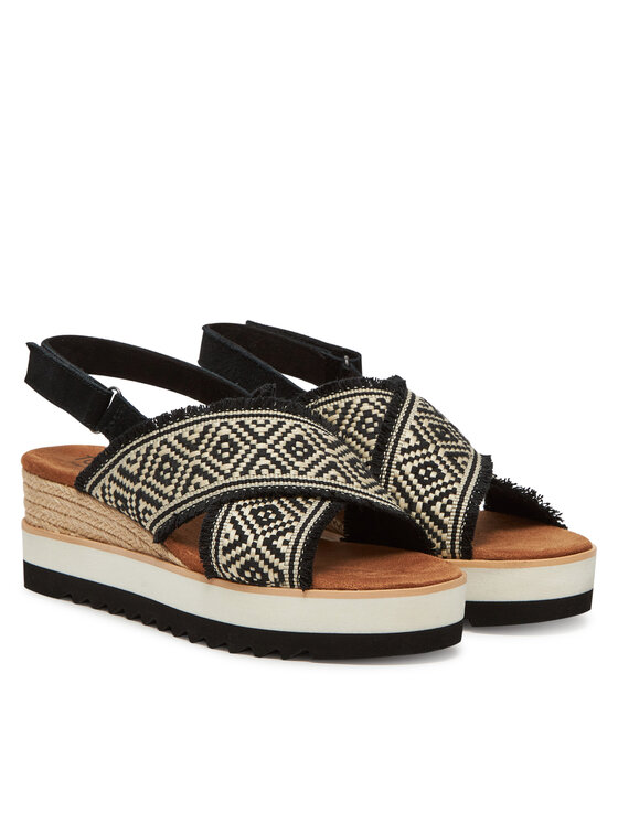 Toms Еспадрильї Toms Diana 10021961 Чорний