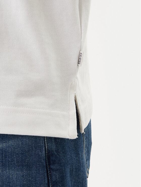Guess Jeans Guess Jeans Polo M6GP13 KCYM1 Blanco Oversize