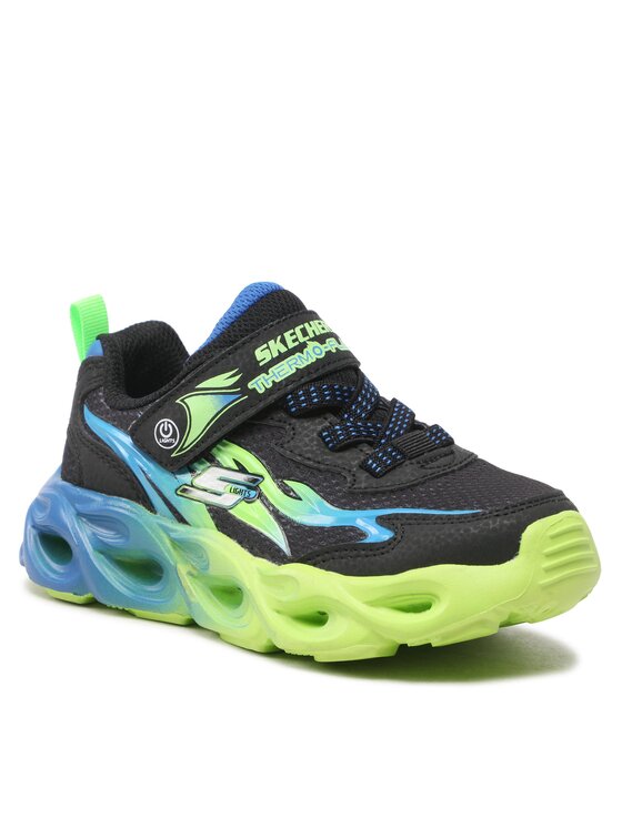 Skechers Sneakers Skechers Heat-Flux 400103L/BBLM Nero