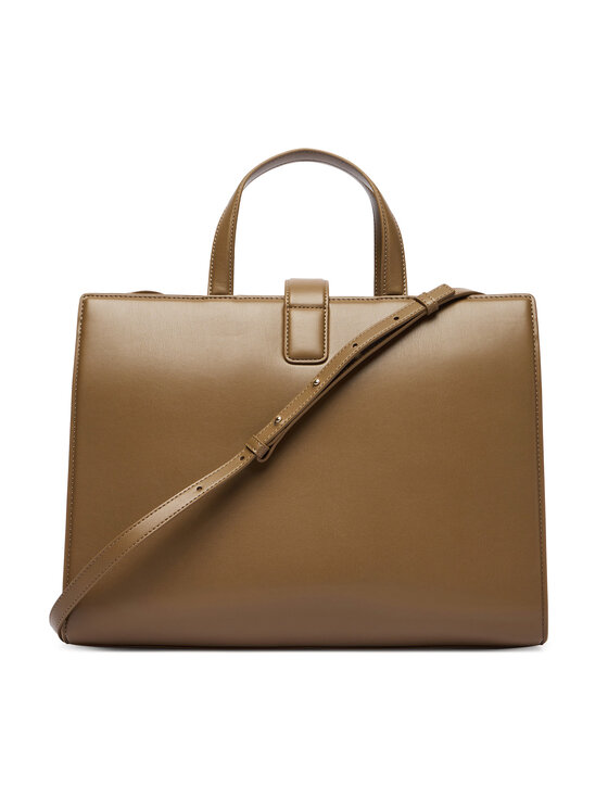 Tommy Hilfiger Geantă Tommy Hilfiger Th Heritage Satchel AW0AW18287 Maro