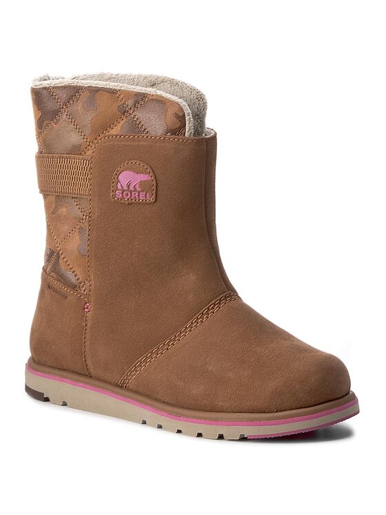 Sorel Śniegowce Sorel Youth Rylee Camo NY1900 Brązowy