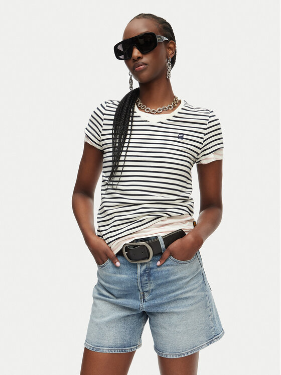 G-Star Raw G-Star Raw Camiseta Eyben D24533-D244 Blanco Regular Fit