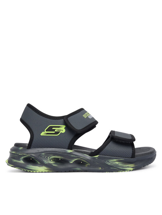 Skechers Босоніжки Skechers Sola Glow Sandal 407032L/CCBK Сірий