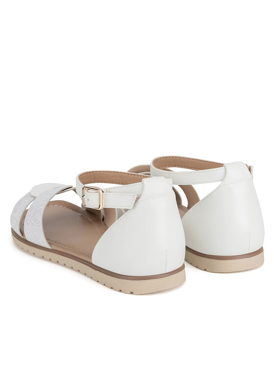 Clara Barson Sandały Clara Barson WS6262-02 Biały